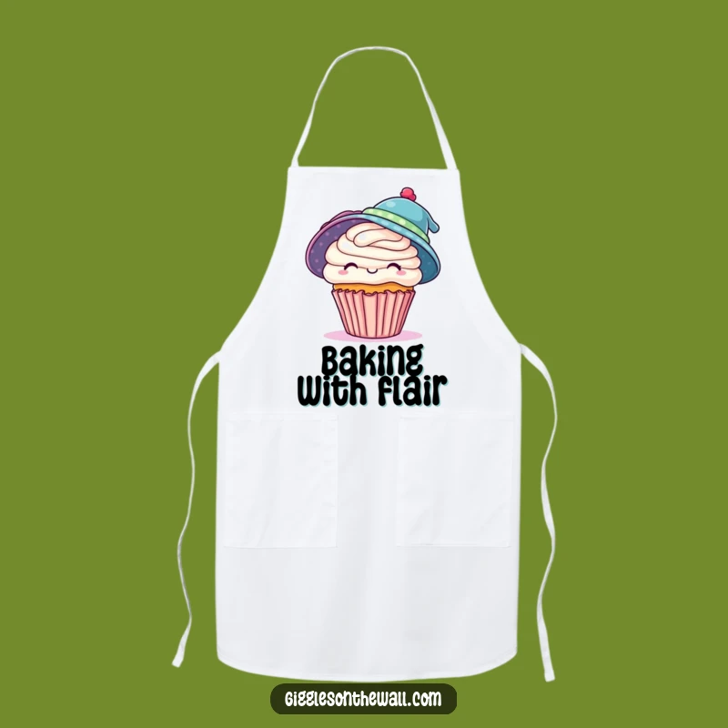 Funny Cupcake Apron: Bake with Flair, Too Many Hats, A Hilarious Gift