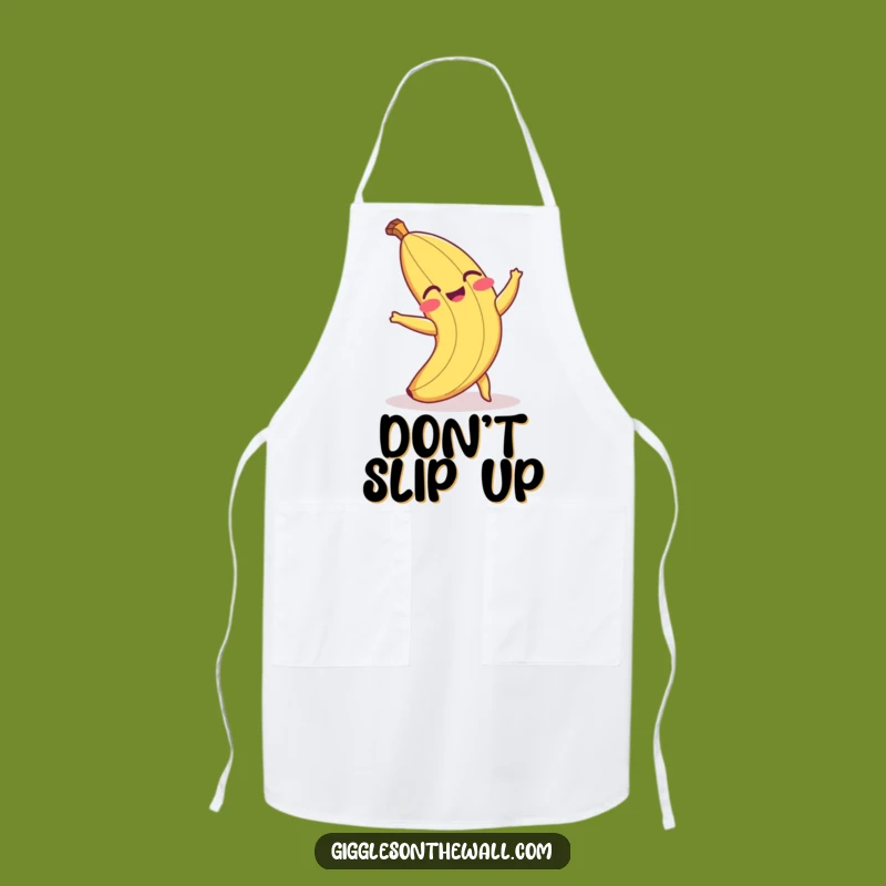 Funny Banana Peel Apron - Kitchen Humor for Cooking & Laughs Gift