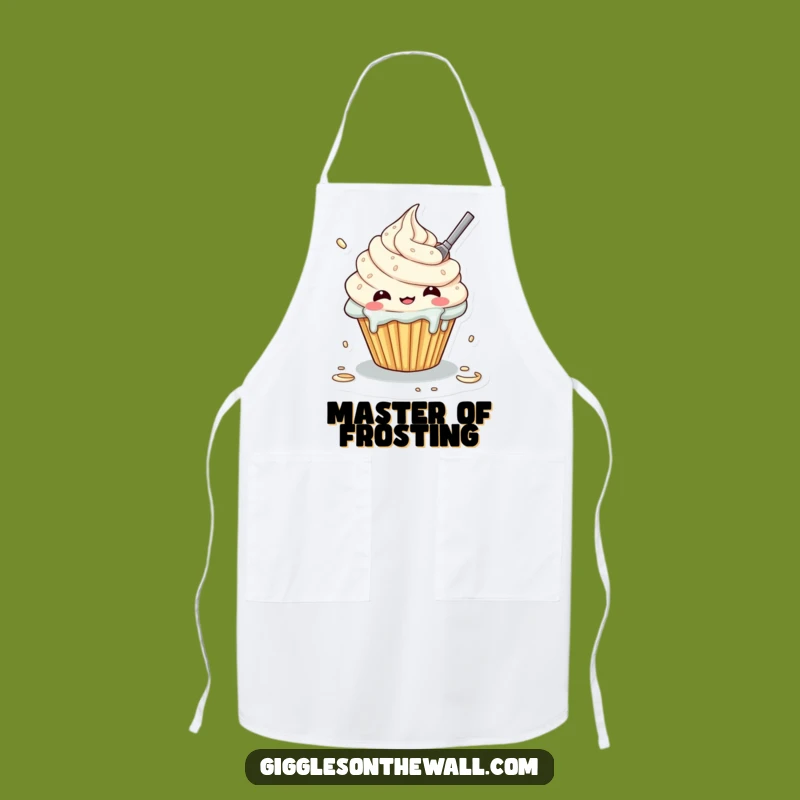 Funny Messy Cupcake Apron - Cute Baking Fail Kitchen Wear - Great Funny Gift