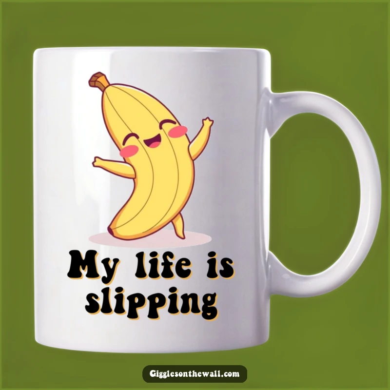 Funny Banana Peel Slip Mug - The Ultimate Comedic Kitchen Accessory Gift