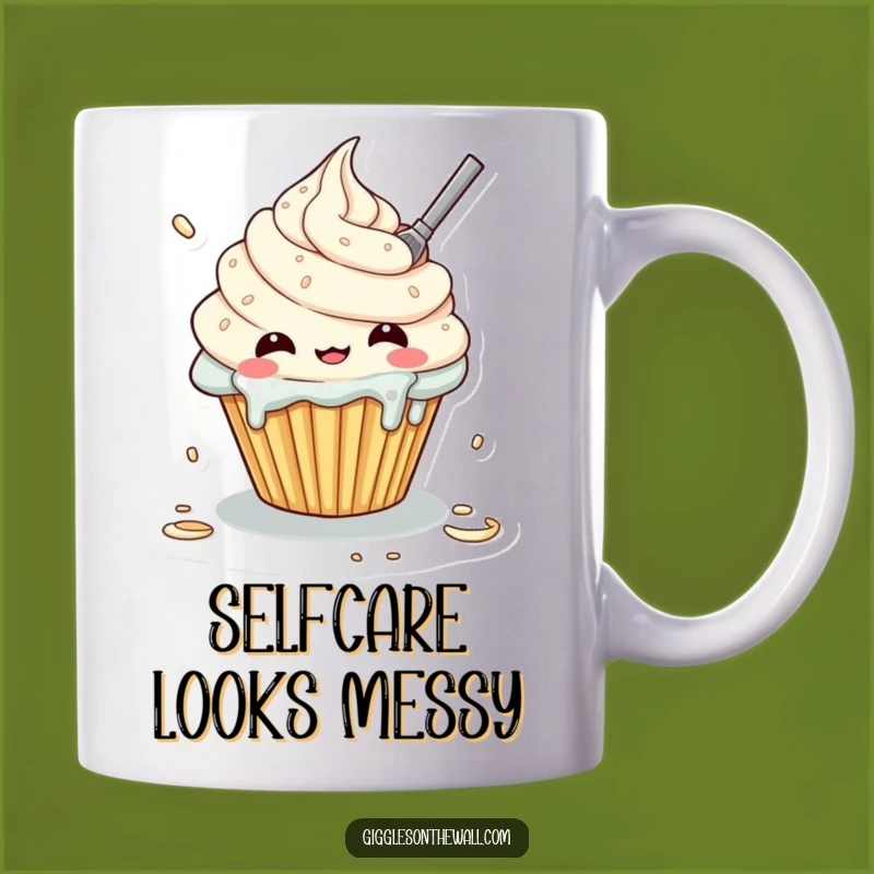 Funny Messy Cupcake Mug - DIY Frosting Fail Gift - Best Funny Gift