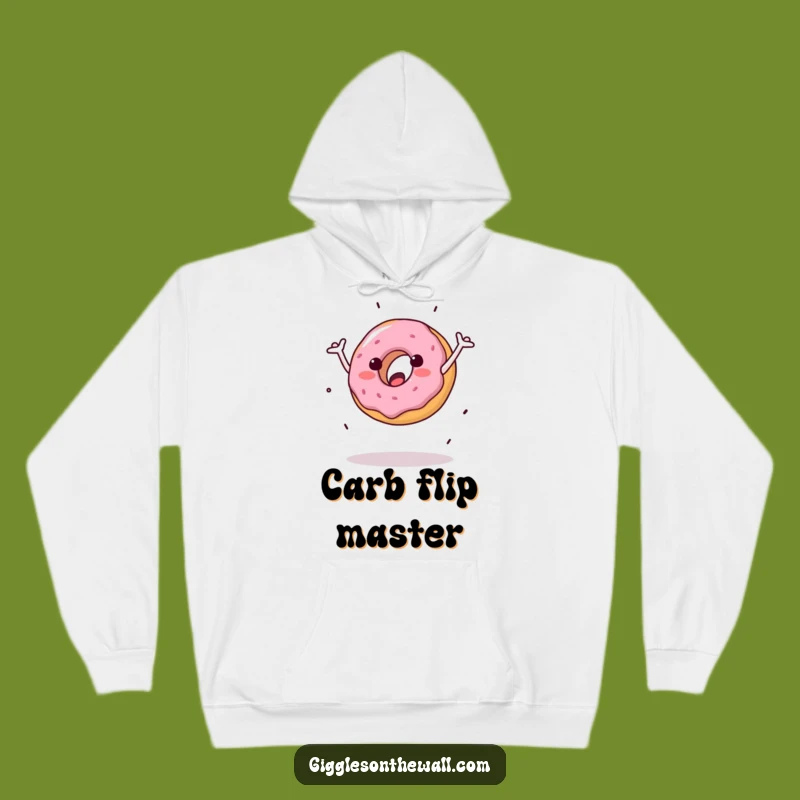 Funny Clumsy Donut Hoodie: Stay Warm with Hilarious Tumbles!
