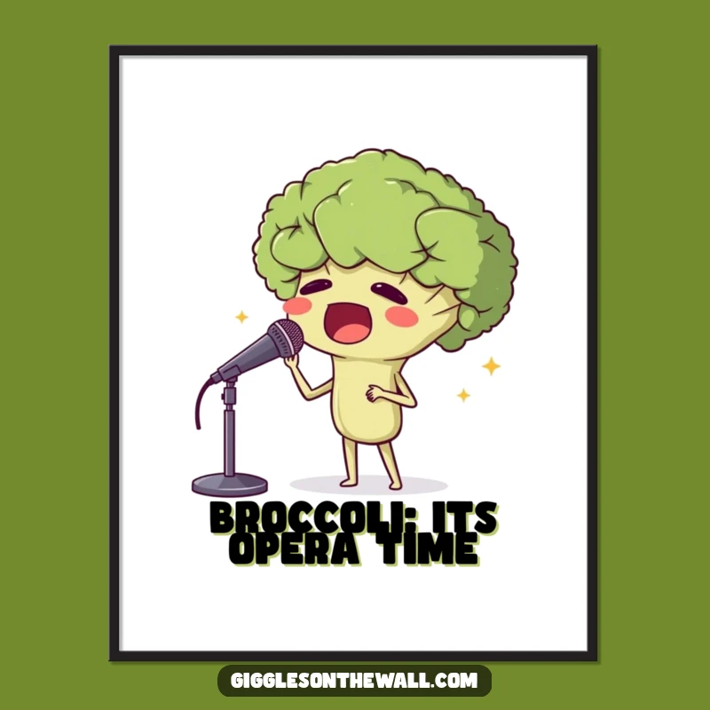 Bring dramatic flair to your decor with this free printable wall art. Print at home for a touch of veggie virtuosity.