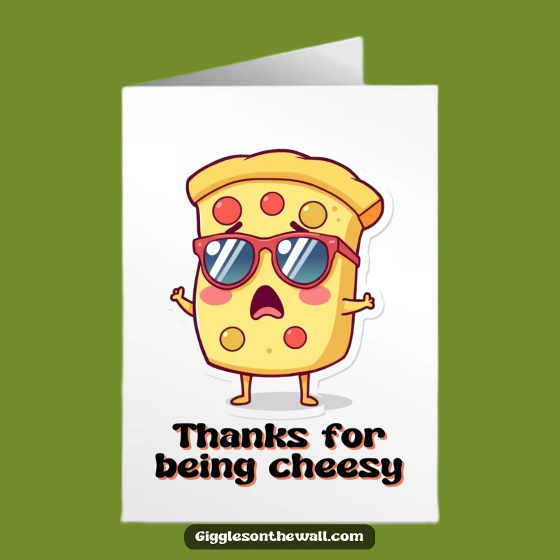 Free Printable Pizza Thank You Card - Cool Downloadable Art & DIY Gift